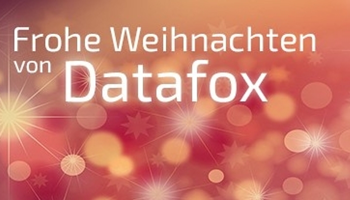 Datafox wünscht frohe Weihnachten